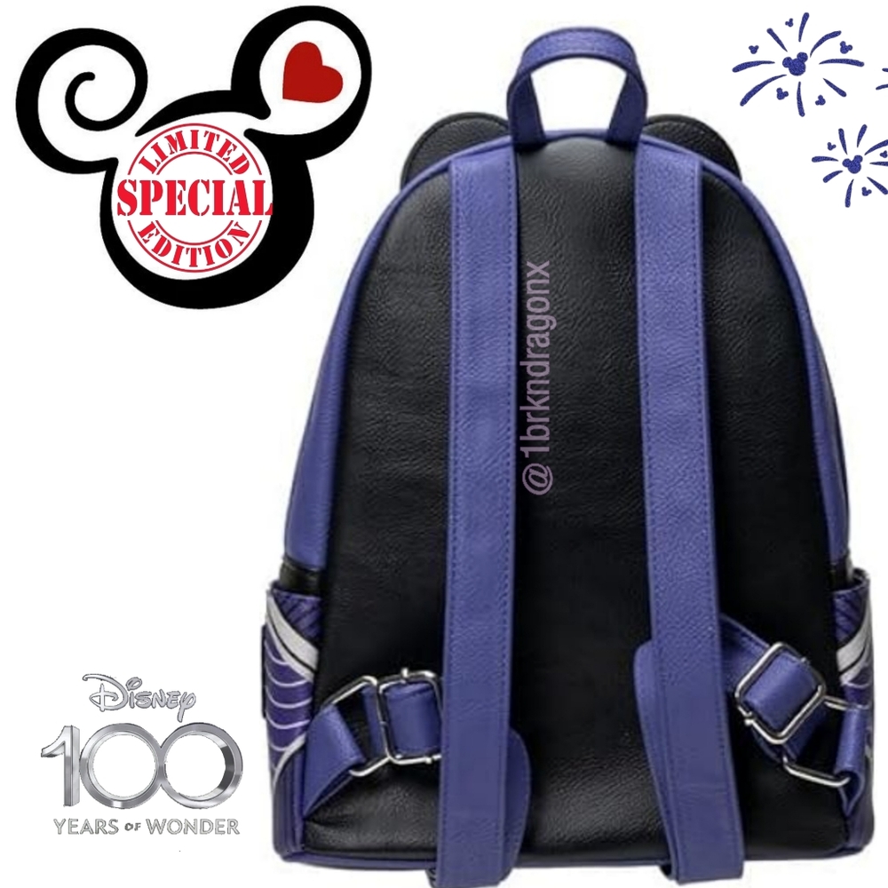 NWT Disney 100 Exclusive LoungeFly Mickey Steamboat Willie Backpack Limited - Picture 8 of 16